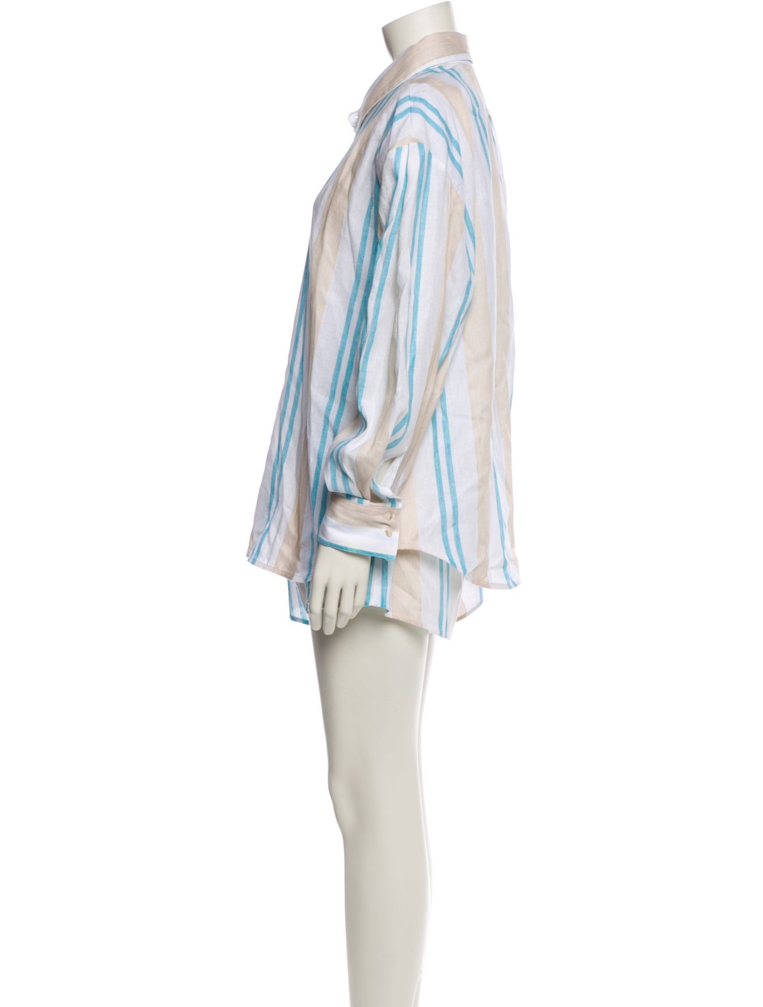 Bondi Born Linen Striped Short Set