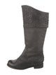 Corral Boots Leather Whipstitch Trim Riding Boots