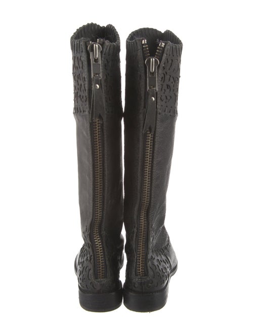 Corral Boots Leather Whipstitch Trim Riding Boots