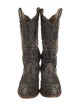 Corral Boots Leather Graphic Print Western Boots