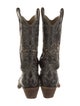 Corral Boots Leather Graphic Print Western Boots