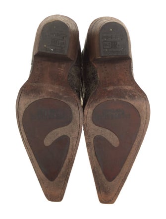 Corral Boots Leather Graphic Print Western Boots