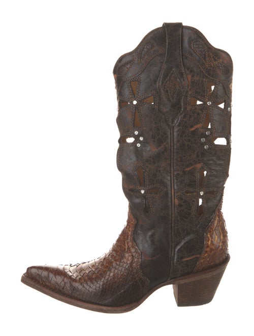 Corral Boots Leather Printed Western Boots