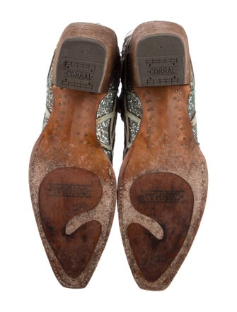 Corral Boots Leather Printed Western Boots