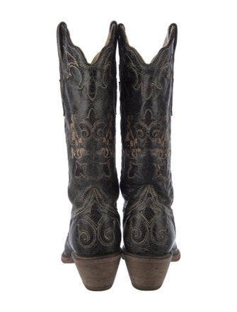 Corral Boots Leather Patterned Western Boots