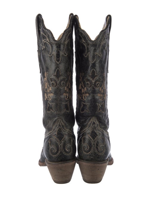 Corral Boots Leather Patterned Western Boots