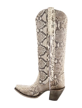 Corral Boots Snakeskin Animal Print Western Boots