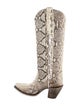 Corral Boots Snakeskin Animal Print Western Boots