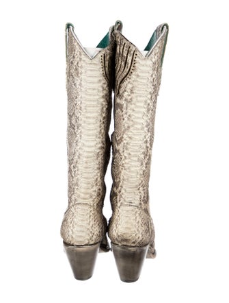 Corral Boots Snakeskin Animal Print Western Boots