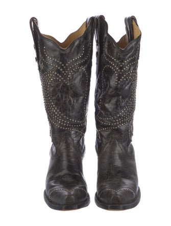 Corral Boots Leather Patterned Western Boots
