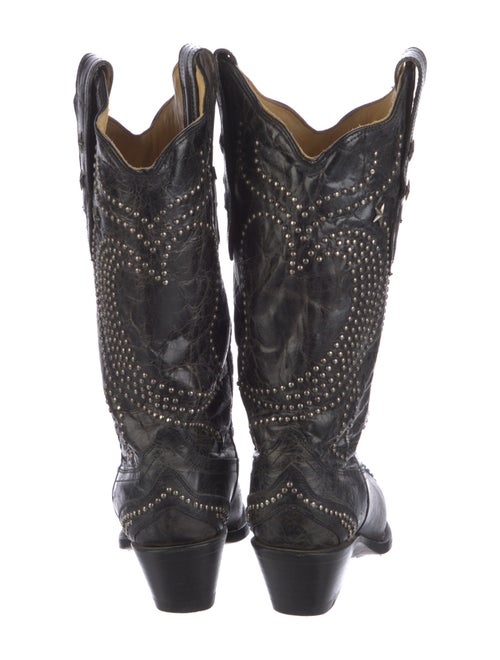Corral Boots Leather Patterned Western Boots