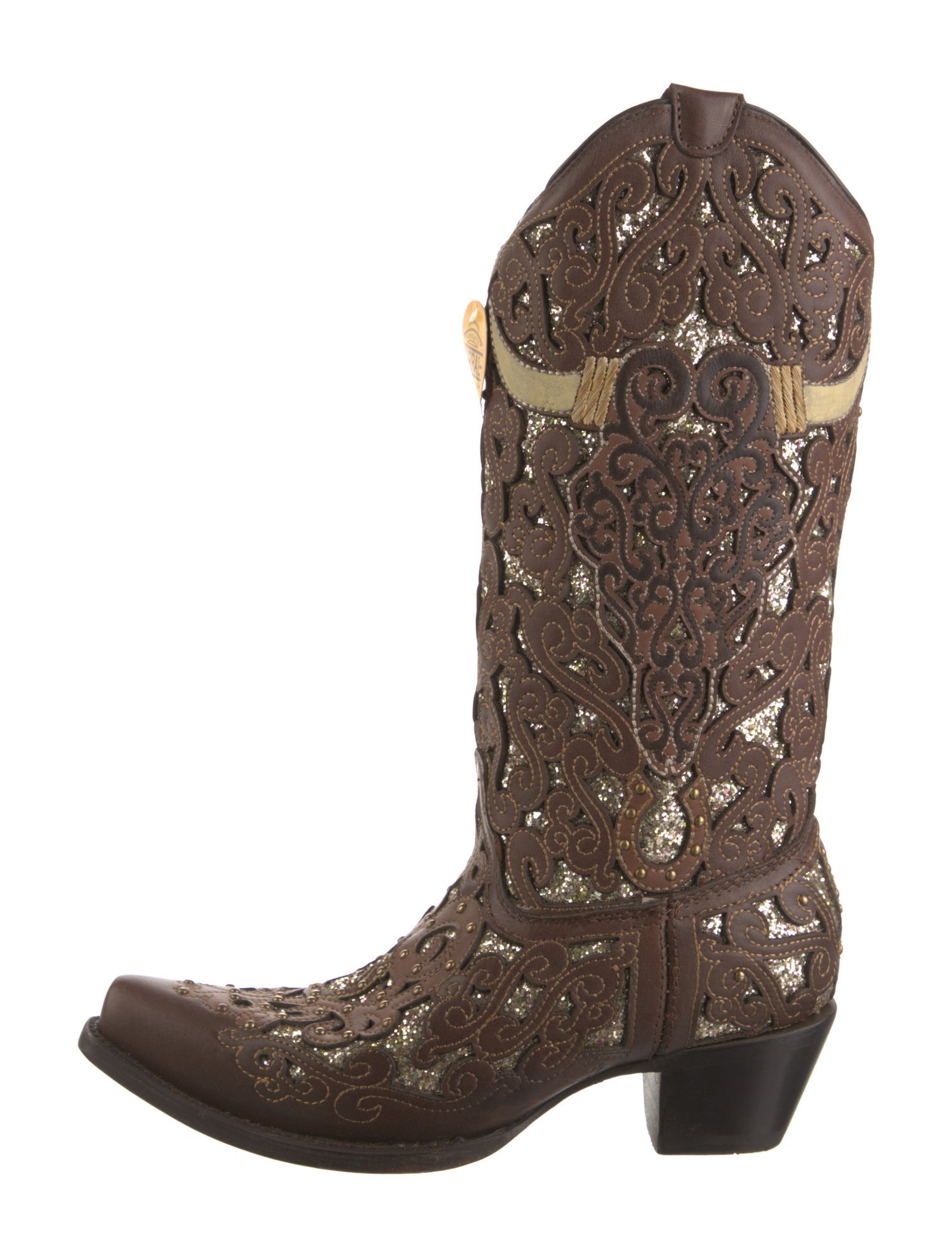 Corral Boots Leather Printed Western Boots w/ Tags
