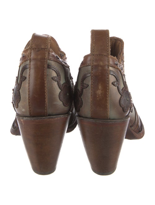 Corral Boots Leather Printed Chelsea Boots