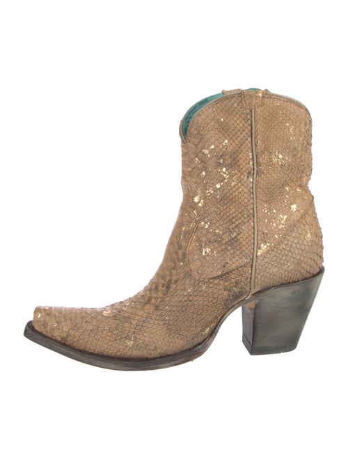 Corral Boots Python Animal Print Western Boots
