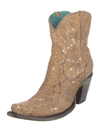 Corral Boots Python Animal Print Western Boots