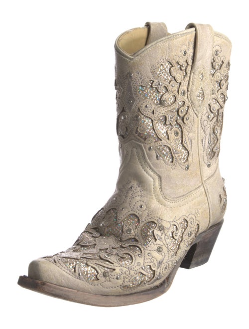 Corral Boots Leather Patterned Western Boots