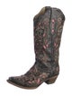 Corral Boots Leather Printed Western Boots