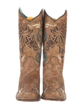Corral Boots Leather Patterned Western Boots w/ Tags