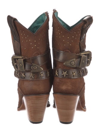 Corral Boots Suede Western Boots