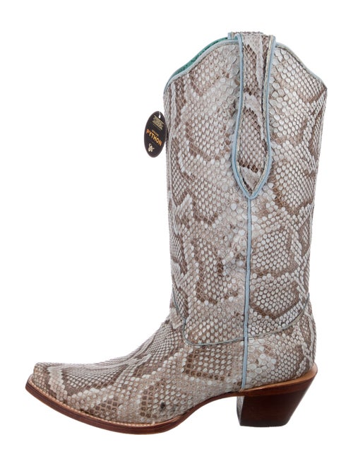Corral Boots Snakeskin Animal Print Western Boots