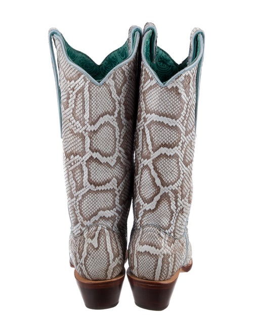 Corral Boots Snakeskin Animal Print Western Boots