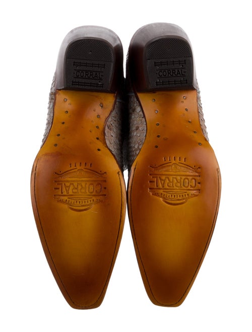 Corral Boots Snakeskin Animal Print Western Boots