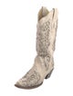 Corral Boots Leather Glitter Accents Western Boots