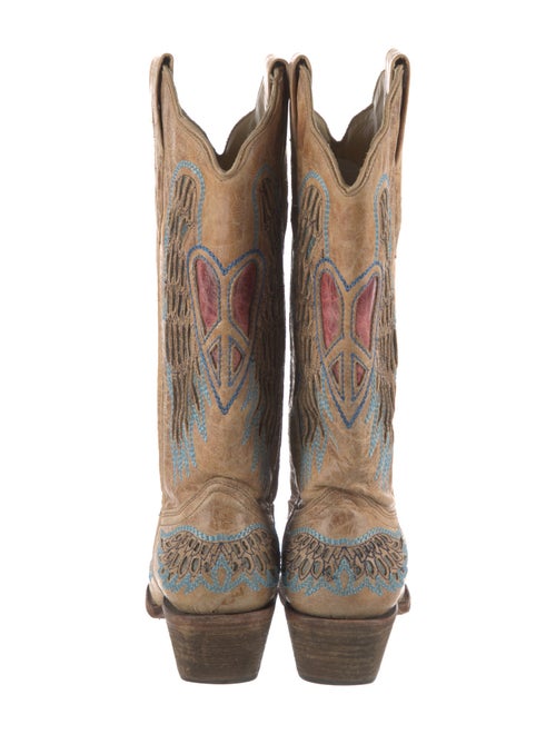 Corral Boots Leather Printed Western Boots