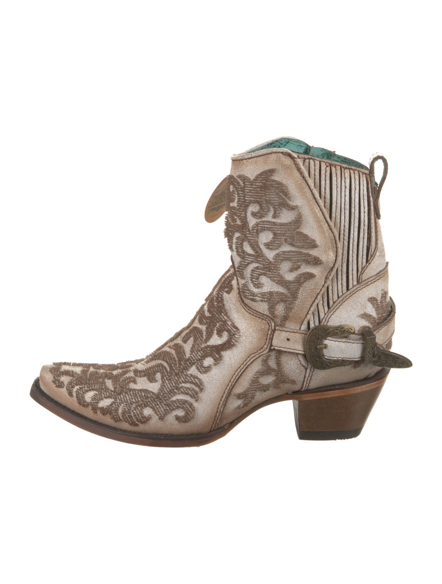 Corral Boots Leather Patterned Western Boots