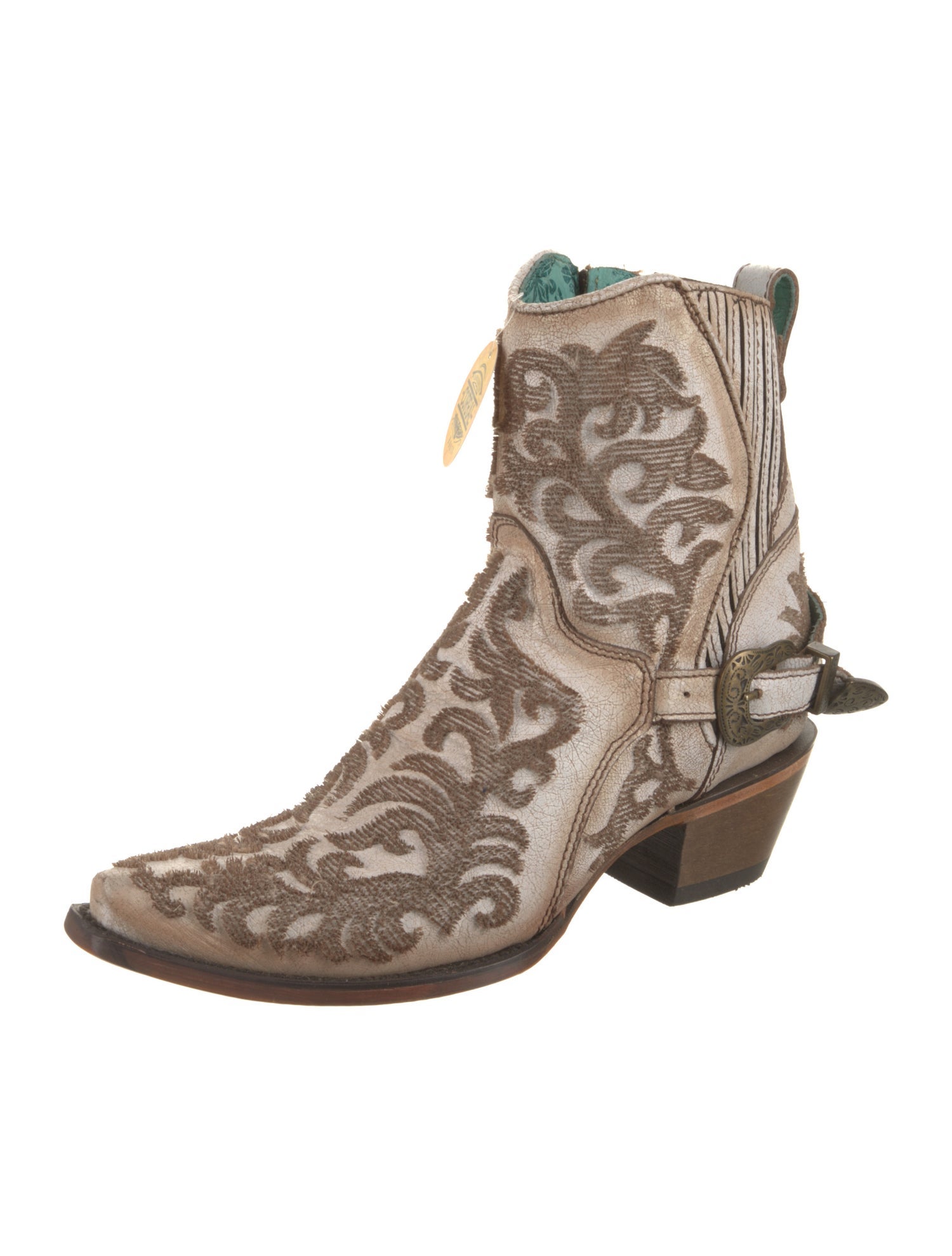Corral Boots Leather Patterned Western Boots
