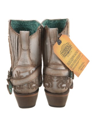 Corral Boots Leather Patterned Western Boots