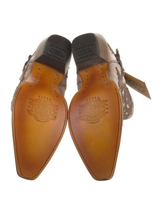 Corral Boots Leather Patterned Western Boots