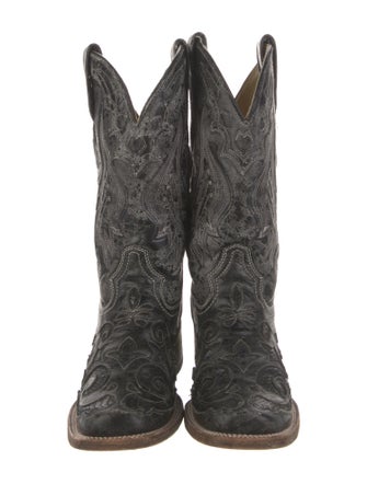 Corral Boots Leather Printed Western Boots