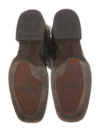 Corral Boots Leather Printed Western Boots