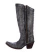 Corral Boots Leather Striped Western Boots