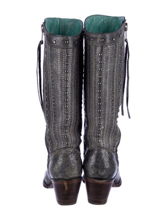 Corral Boots Leather Striped Western Boots