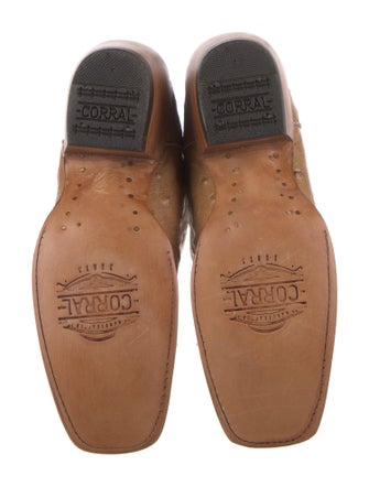 Corral Boots Leather Printed Western Boots