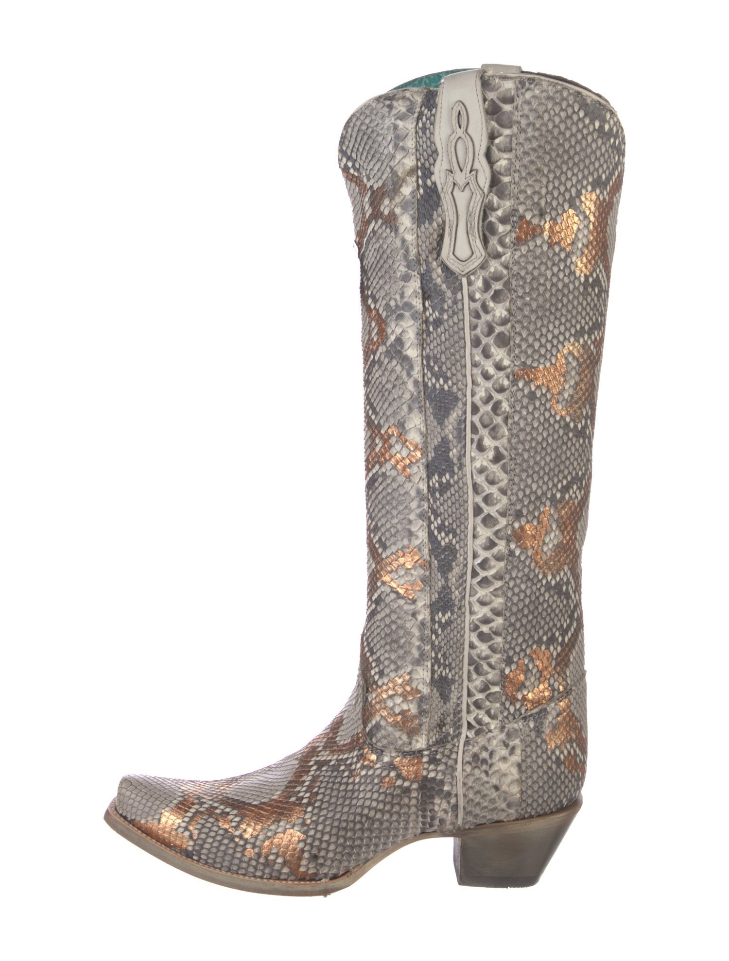 Corral Boots Snakeskin Animal Print Western Boots