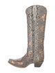 Corral Boots Snakeskin Animal Print Western Boots
