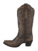 Corral Boots Leather Animal Print Western Boots