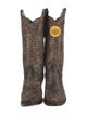 Corral Boots Leather Animal Print Western Boots