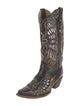 Corral Boots Leather Patterned Western Boots