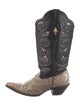 Corral Boots Snakeskin Patterned Western Boots