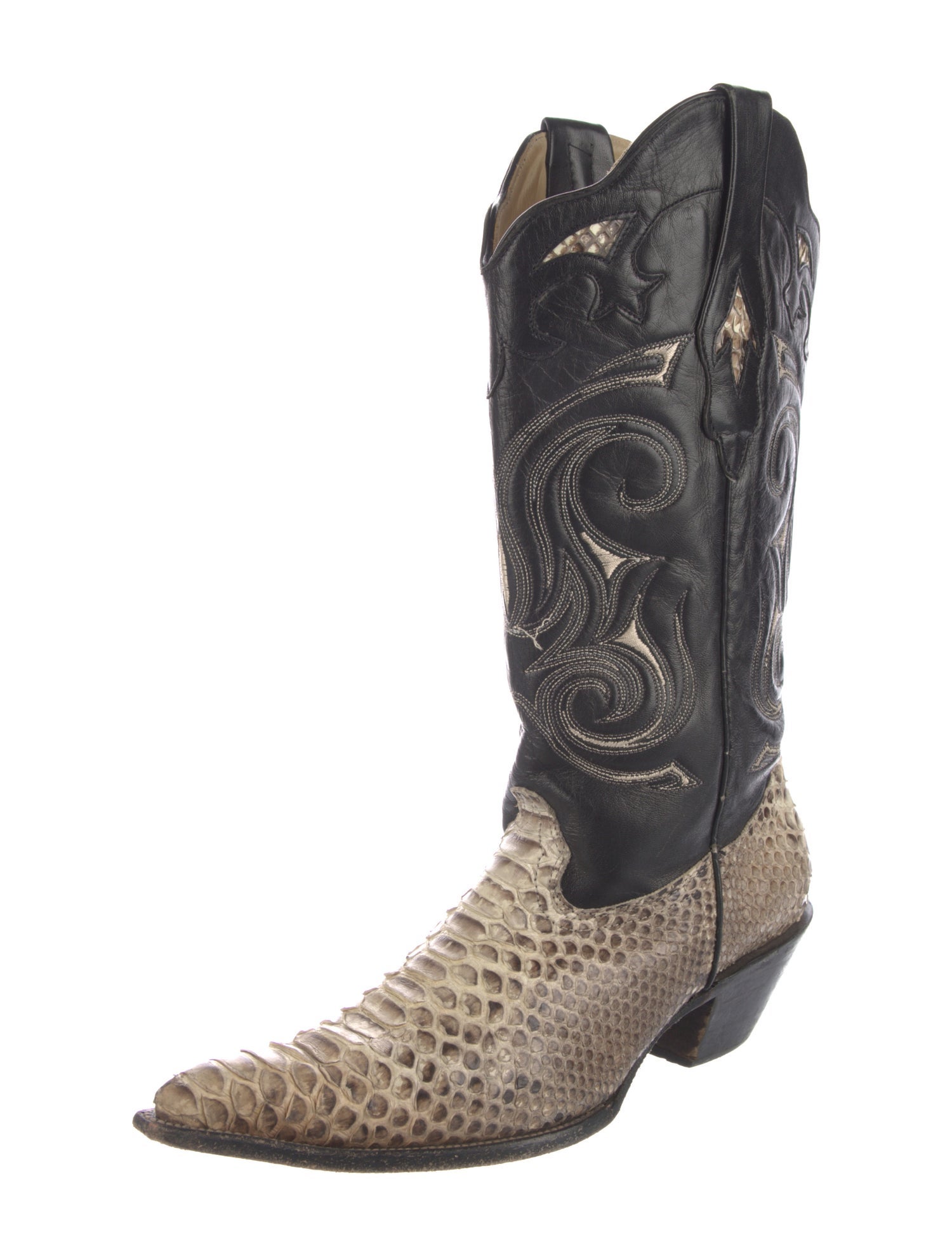 Corral Boots Snakeskin Patterned Western Boots