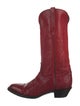 Corral Boots Lizard Embroidered Accent Western Boots