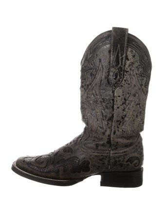 Corral Boots Leather Patterned Western Boots