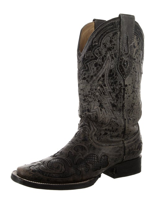 Corral Boots Leather Patterned Western Boots
