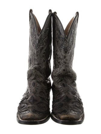 Corral Boots Leather Patterned Western Boots