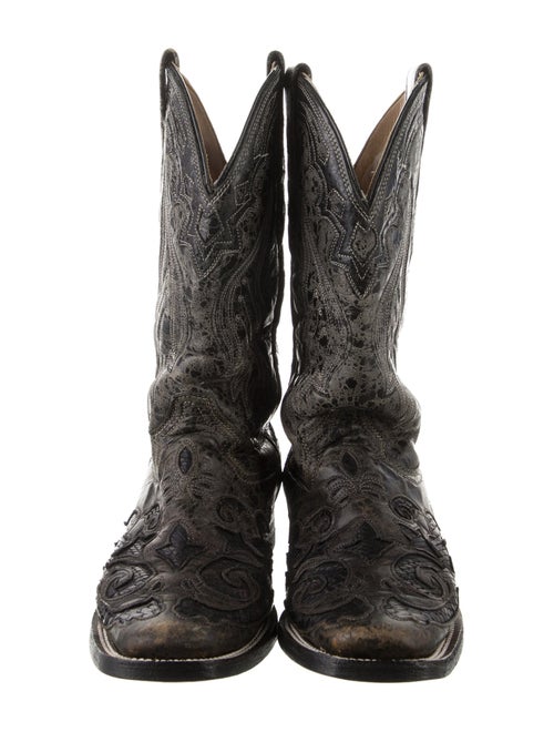 Corral Boots Leather Patterned Western Boots
