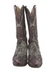 Corral Boots Leather Sequin Embellishments Western Boots